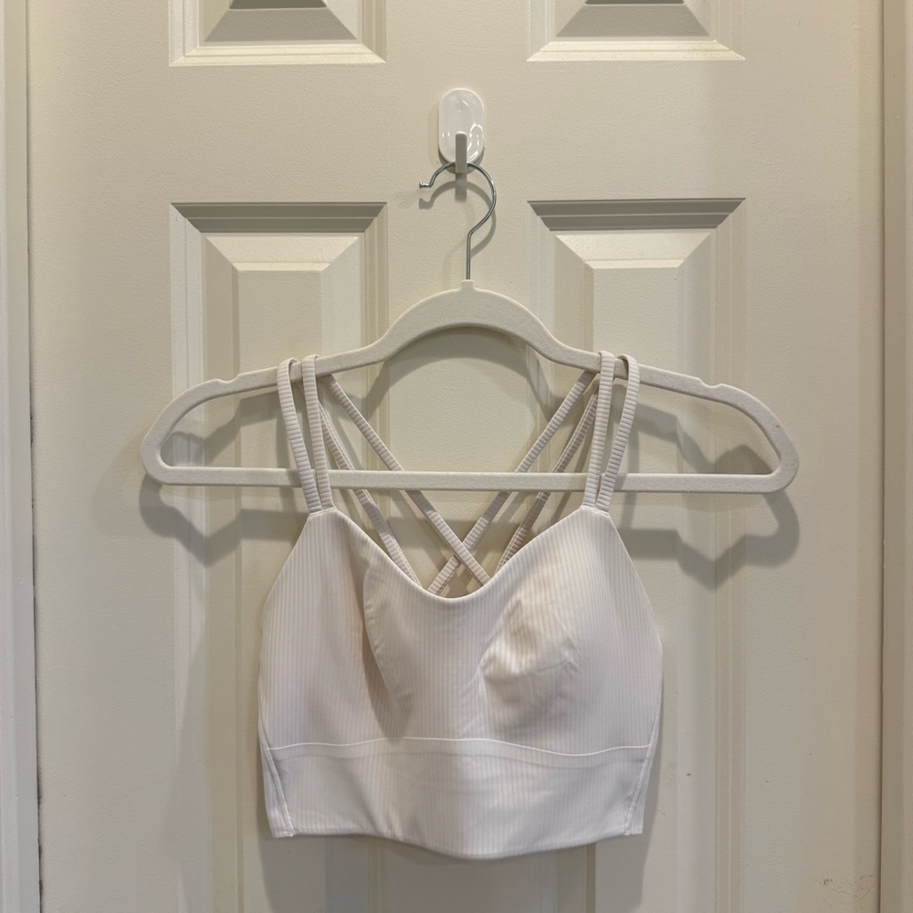 Lululemon Like a Cloud Ribbed Longline Bra Light Support, B/C Cup